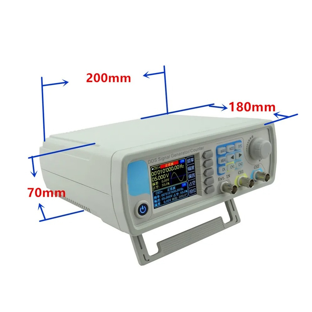 Function Arbitrary Waveform Generator - Generator sygnałów cyfrowych serii JDS6600 15/30/40/50