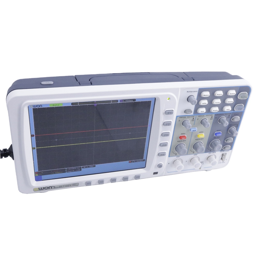 Digital Storage Oscilloscope 100Mhz - Oscyloskop cyfrowy OWON SDS7102V, 2 kanały,