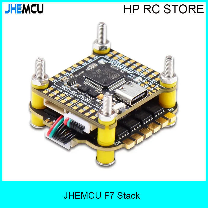 Fpv Flight Controller F7 Stack 60A - JHEMCU F7 F722 Kontroler Lotu 60A