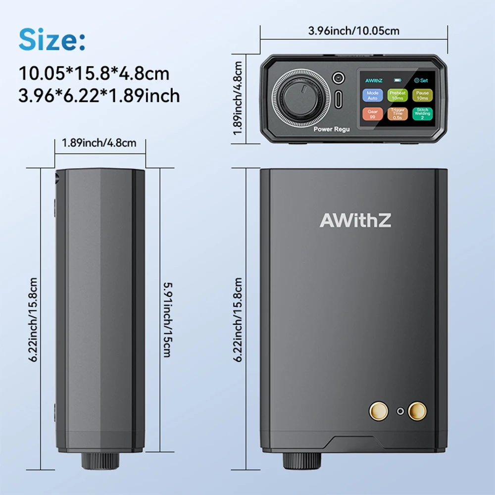 Spot Welder 18650 Battery Pack - Awithz UK3 Przenośna Zgrzewarka Punktowa do