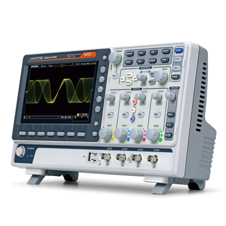Digital Storage Oscilloscope 100Mhz - Oscyloskop cyfrowy Gwinstek serii GDS-2000E, model