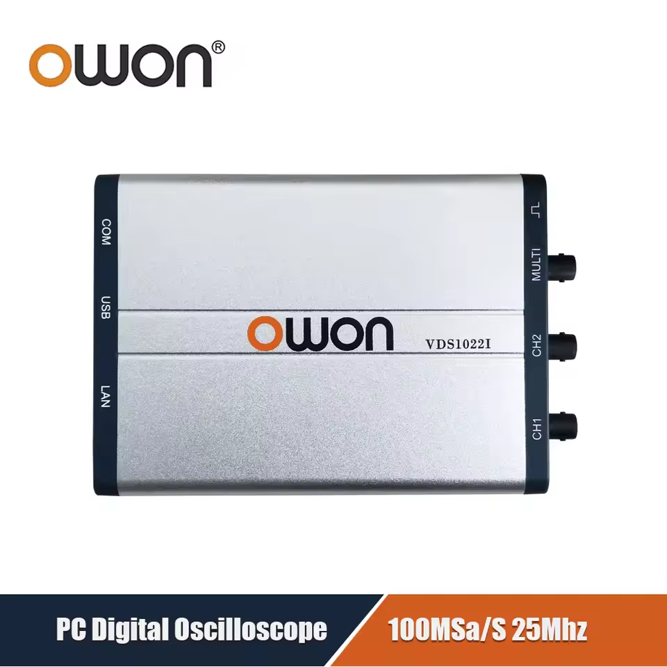 Oscyloskop wirtualny PC OWON V – Digital Storage Oscilloscope 100Mhz recenzja i cena