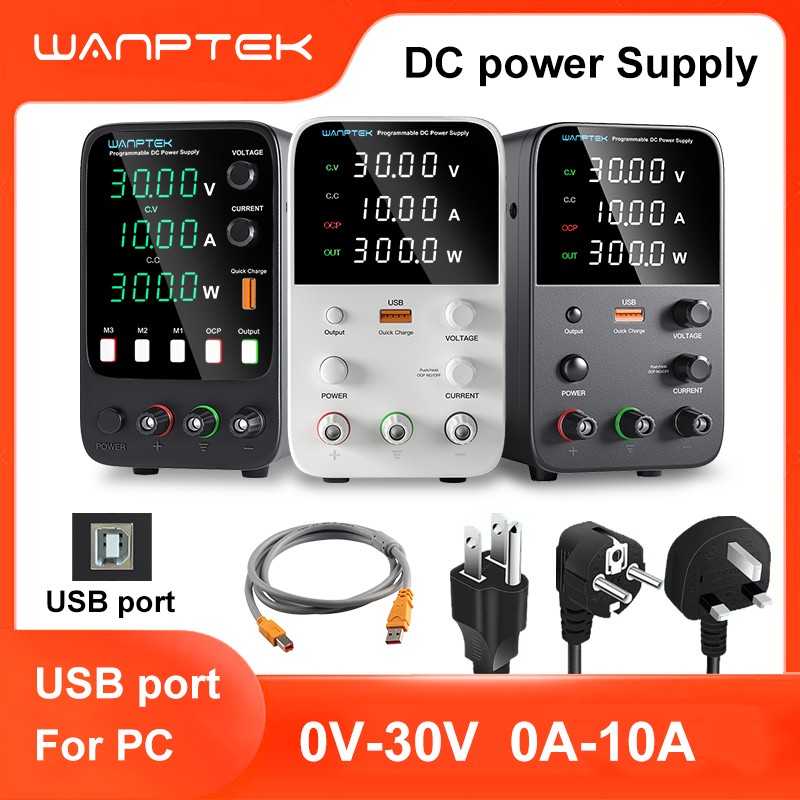 Zasilacz laboratoryjny Wanptek – Programmable Dc Power Supply 30V 10A recenzja i cena