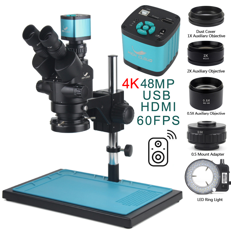 3.5X-90X Simul-Focal Stereo Tr – Stereo Trinocular Microscope Pcb recenzja i cena