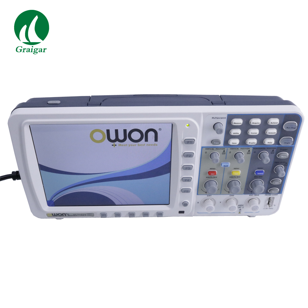 Oscyloskop cyfrowy OWON SDS710 – Digital Storage Oscilloscope 100Mhz recenzja i cena