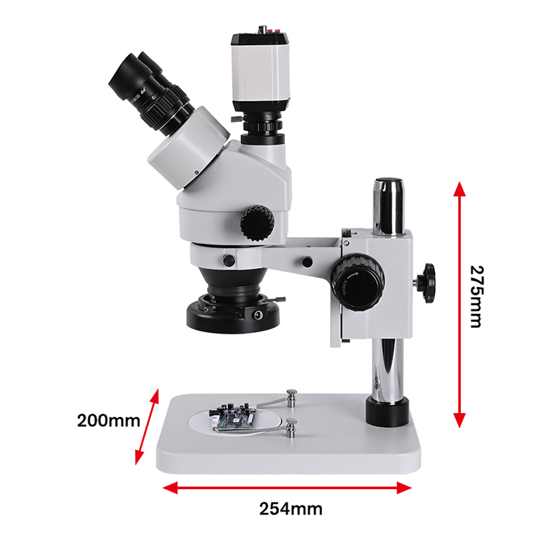 Mikroskop stereoskopowy klasy  – Stereo Trinocular Microscope Pcb recenzja i cena