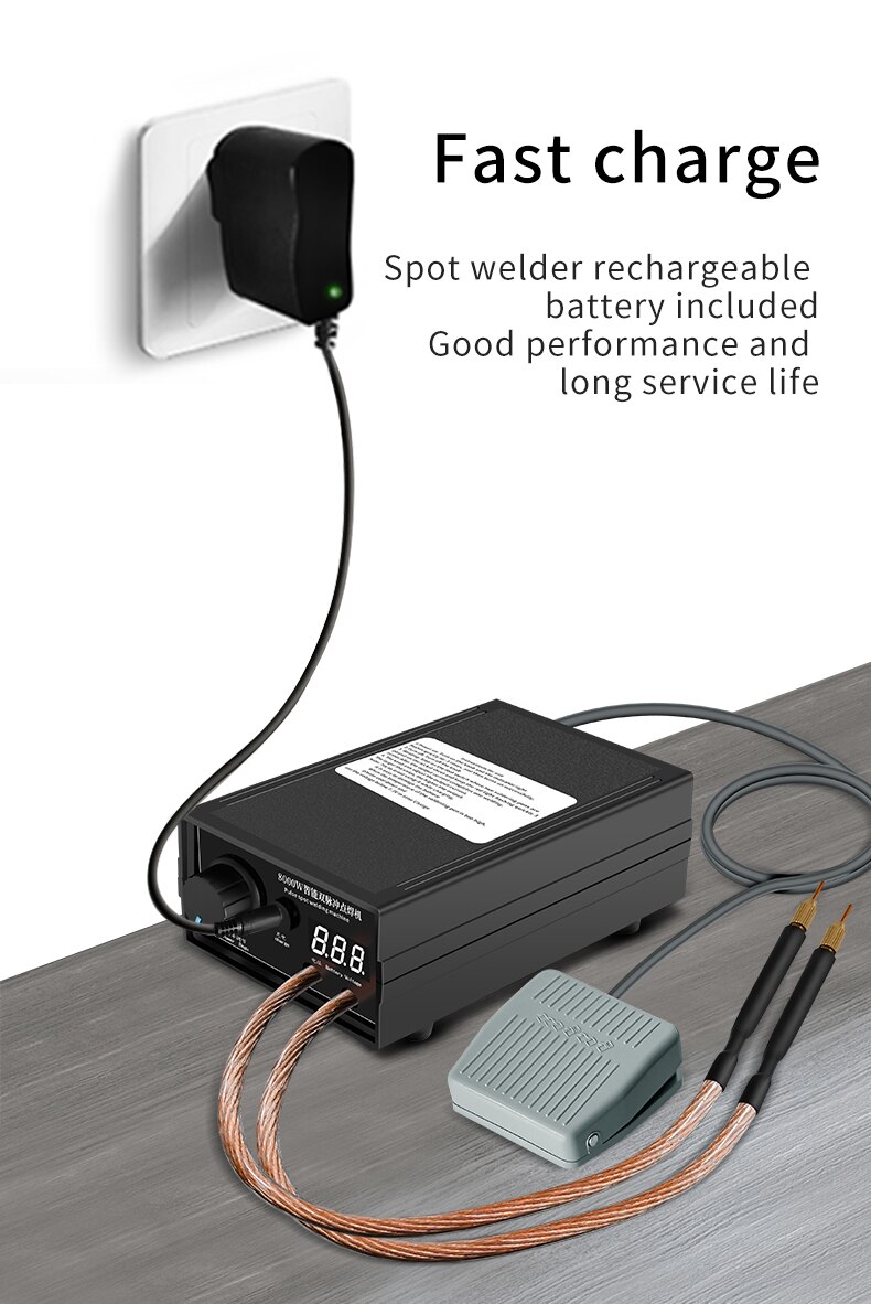 Zestaw Mini Spawarki Punktowej – Spot Welder 18650 Battery Pack recenzja i cena