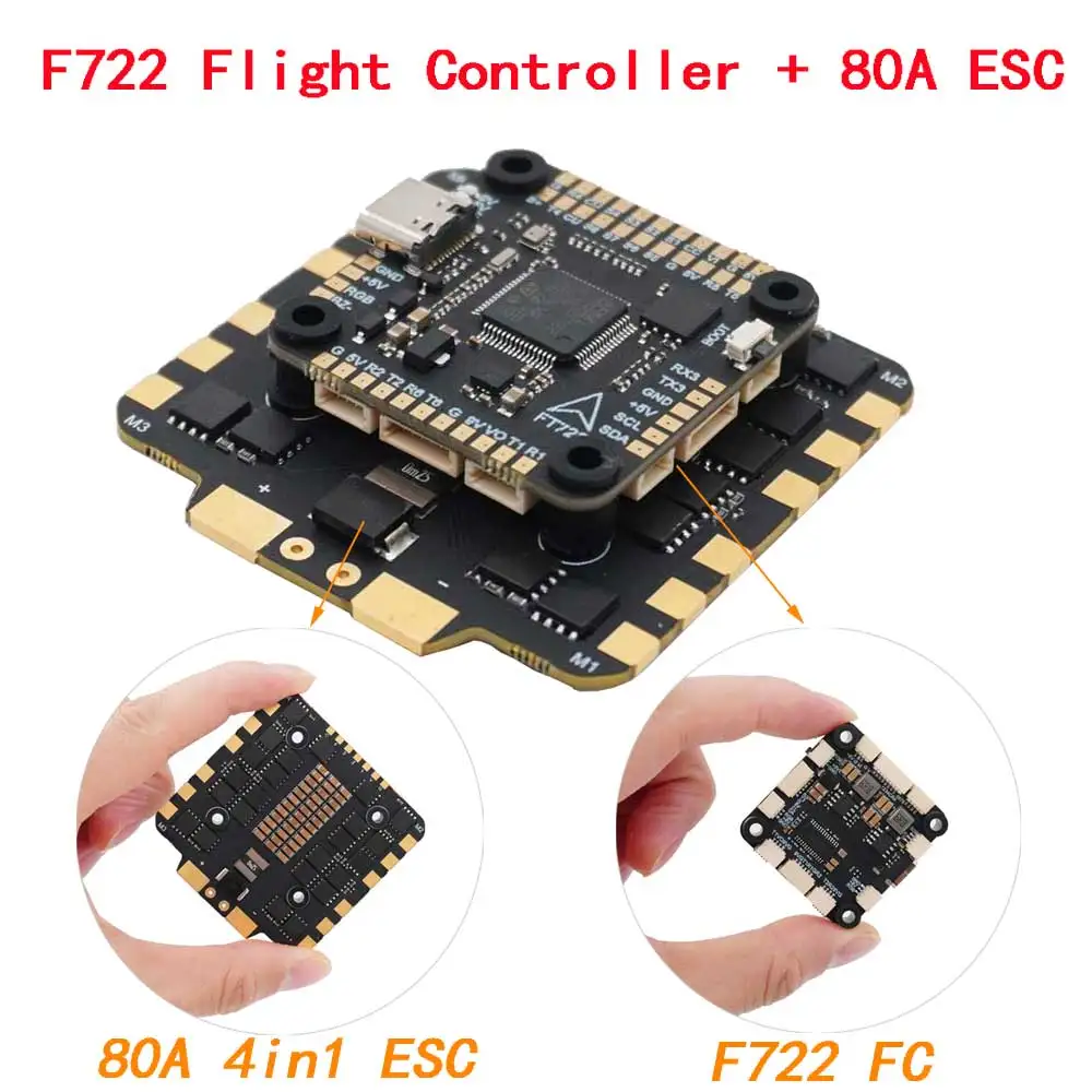 Sterownik lotu VivaF405 F7 F72 – Fpv Flight Controller F7 Stack 60A recenzja i cena