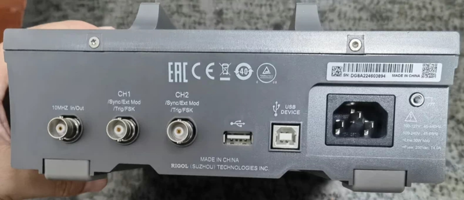 Rigol DG812 - Generator funkcj – Function Arbitrary Waveform Generator recenzja i cena