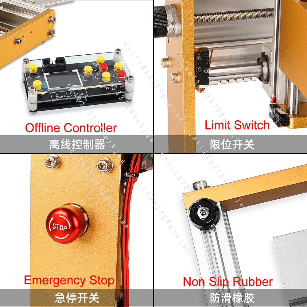 Oprogramowana maszyna do obrób – Mini Laser Engraver Cnc Router recenzja i cena